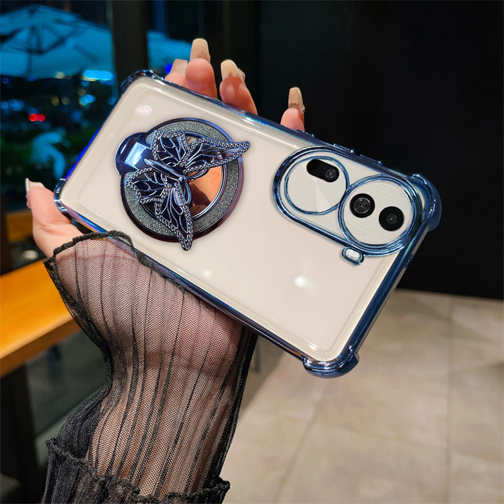 Oppo Reno11 Pro 5G Premium Butterfly Stand Airbags Case