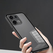 Oppo Reno 13 5G Aluminium Metal Bumper Shield Transparent Back Case