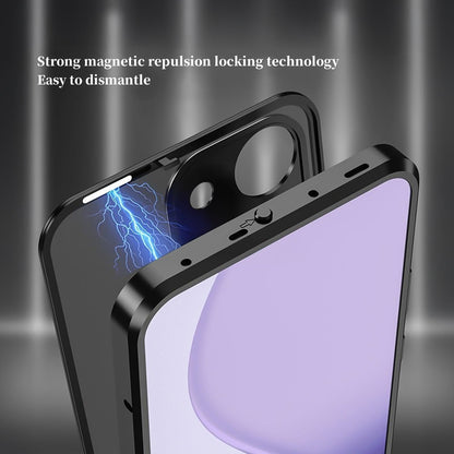 Oppo Reno 13 5G Aluminium Metal Bumper Shield Transparent Back Case