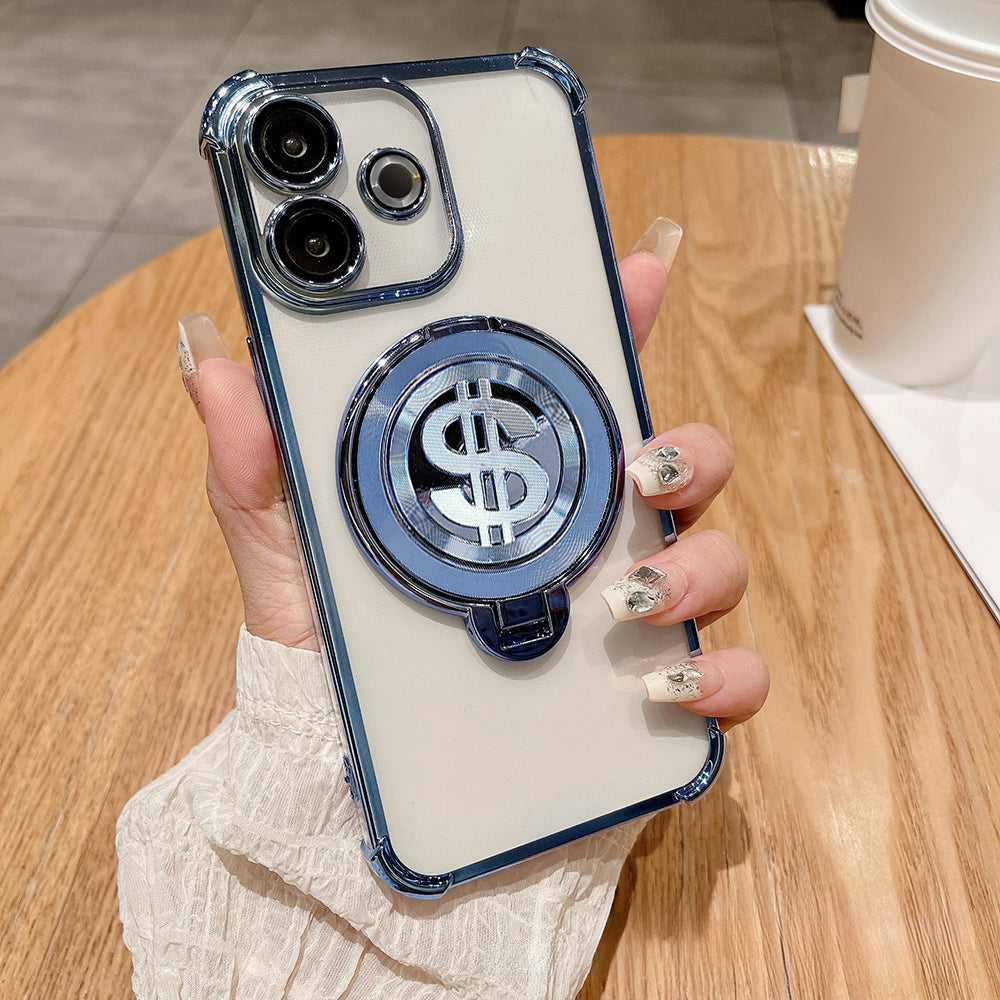 Oppo A5 Pro 5G rotating dollar case with four airbags protection