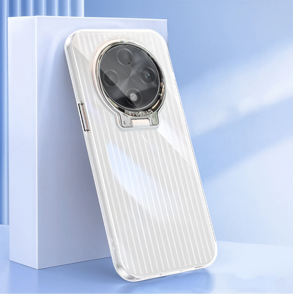 Oppo F27 Pro+ 5G Luxury Dual Layer Hybrid Camera Ring Stand Case