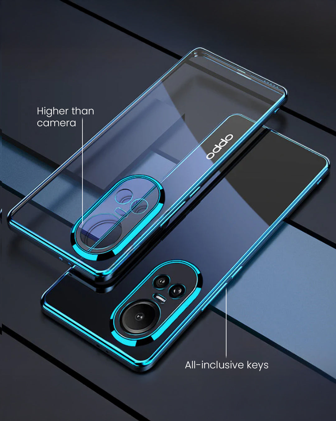 Oppo Reno10 5G Electroplating Luxurious Case