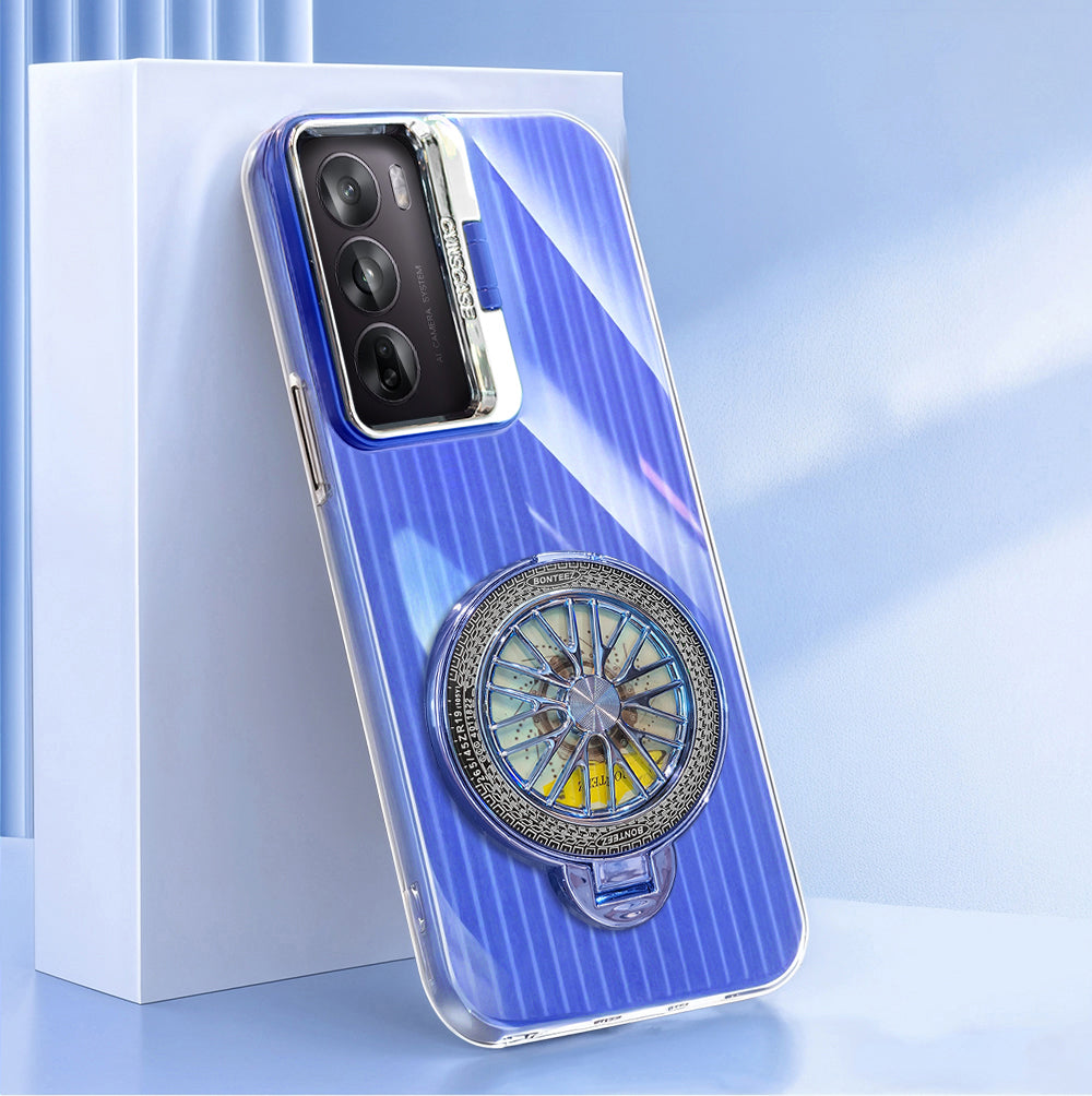 Oppo Reno 12 case with rotating camera wheel protector