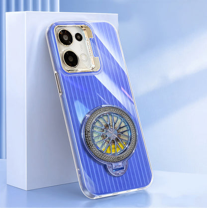 Oppo Reno 13 hybrid case with rotating camera cover