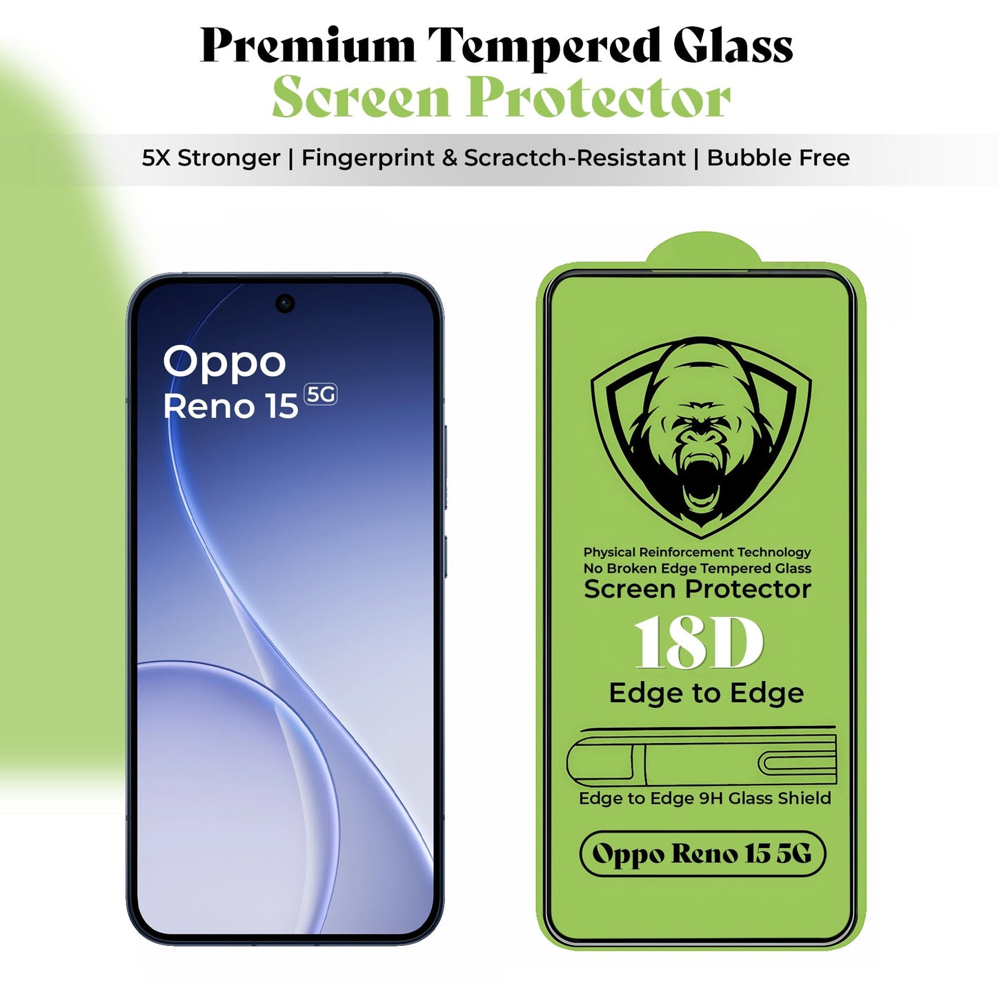 Oppo Reno 15 5G Luxury Four Corner Invincible Bracket Ring Stand Case
