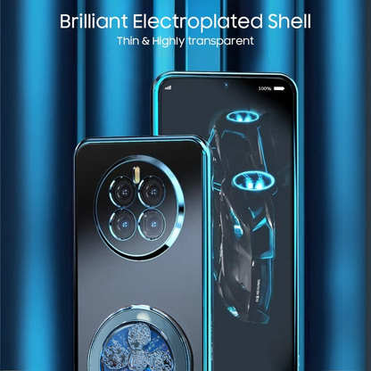Realme 12 Pro+ 5G Electroplating Reflective Fidget Rotating Back Case