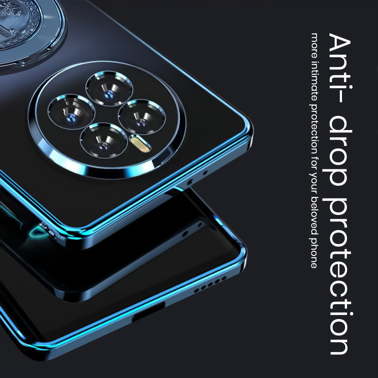 Realme 12 Pro+ 5G Electroplating Billion Wheel Case