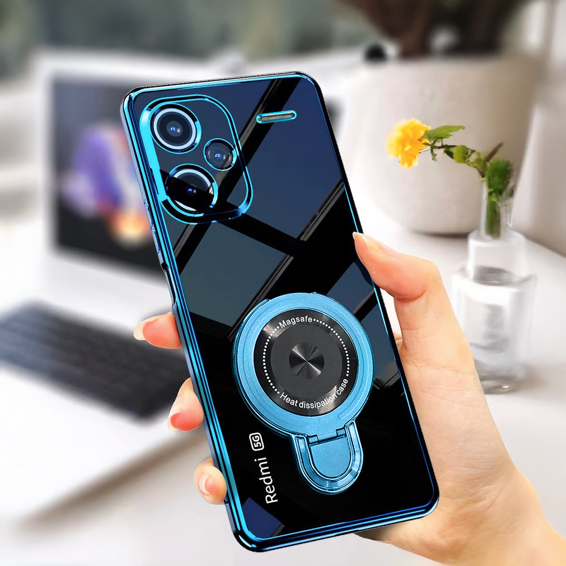 Redmi Note 13 Pro+ 5G Invincible Electroplating Case
