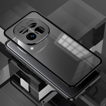 Redmi Note 15 Pro Plus 5G Aluminium Metal Bumper Shield Transparent Back Case
