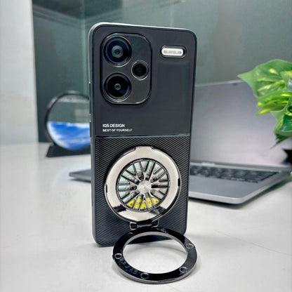 Redmi Note 13 Pro+ 5G Best Selling Stress Buster Wheel Hybrid Scratch Resistant Back Case