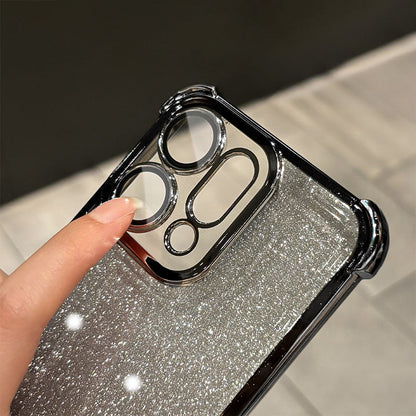 Oppo Reno 14 5G Luxury Shimmer Shockproof Airbag Case