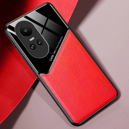 Oppo Reno 10 5G Luxury Generous® Leather Protective Back Case