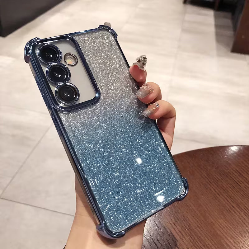 Samsung Galaxy A36 5G Luxury Shimmer Shockproof Airbag Case