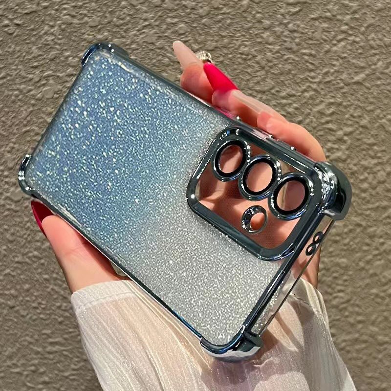 Samsung Galaxy A56 5G Luxury Shimmer Shockproof Airbag Case