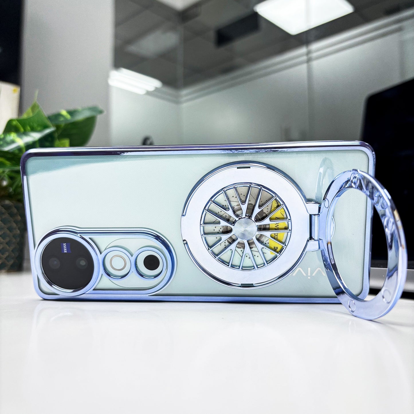 Vivo V40 Pro 5G Ferrari Wheel Electroplating Case