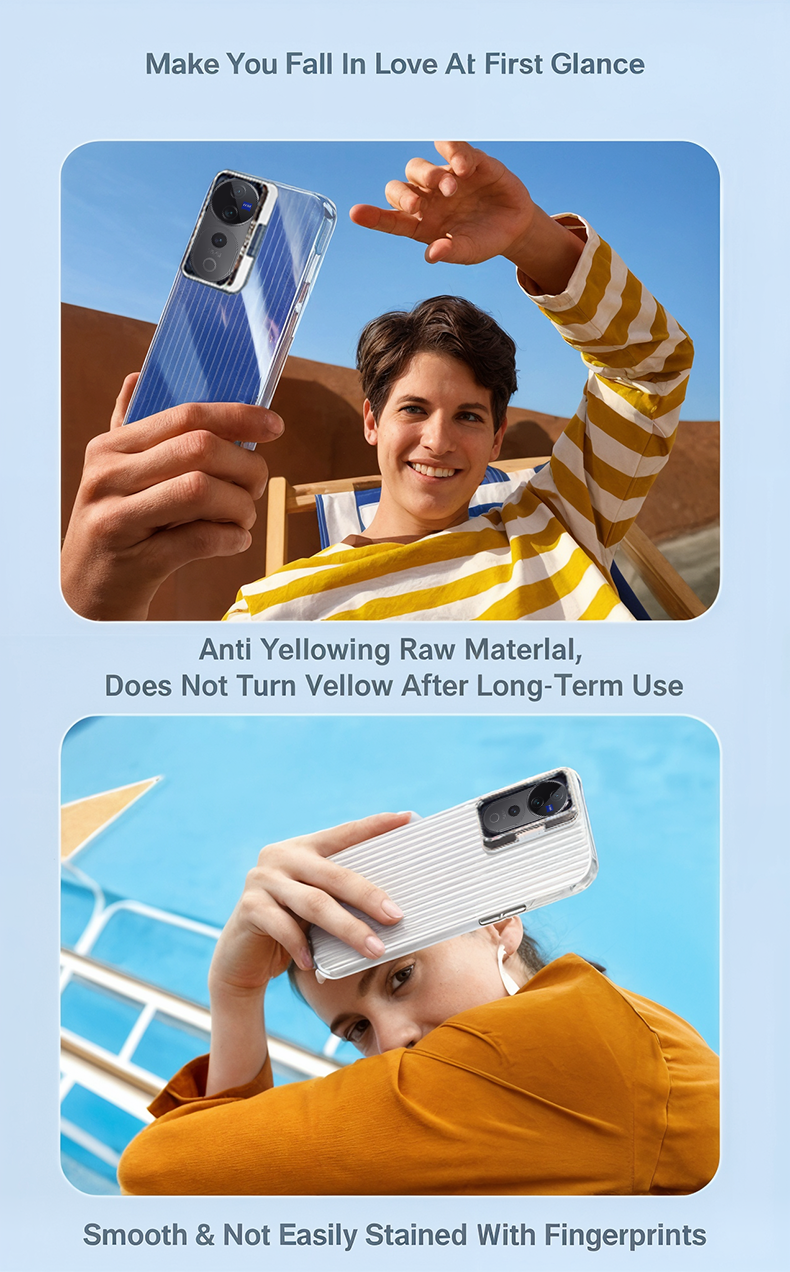 Vivo V40 Pro Anti Fingerprints Cover