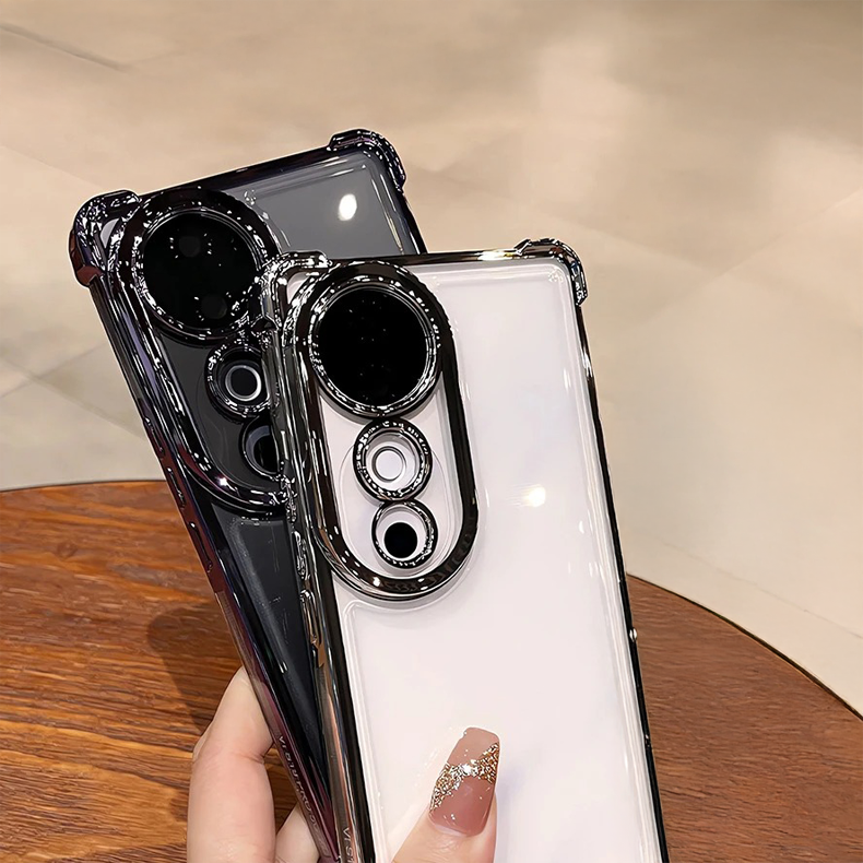 Vivo V40 Pro 5G Transparent Airbags back Case