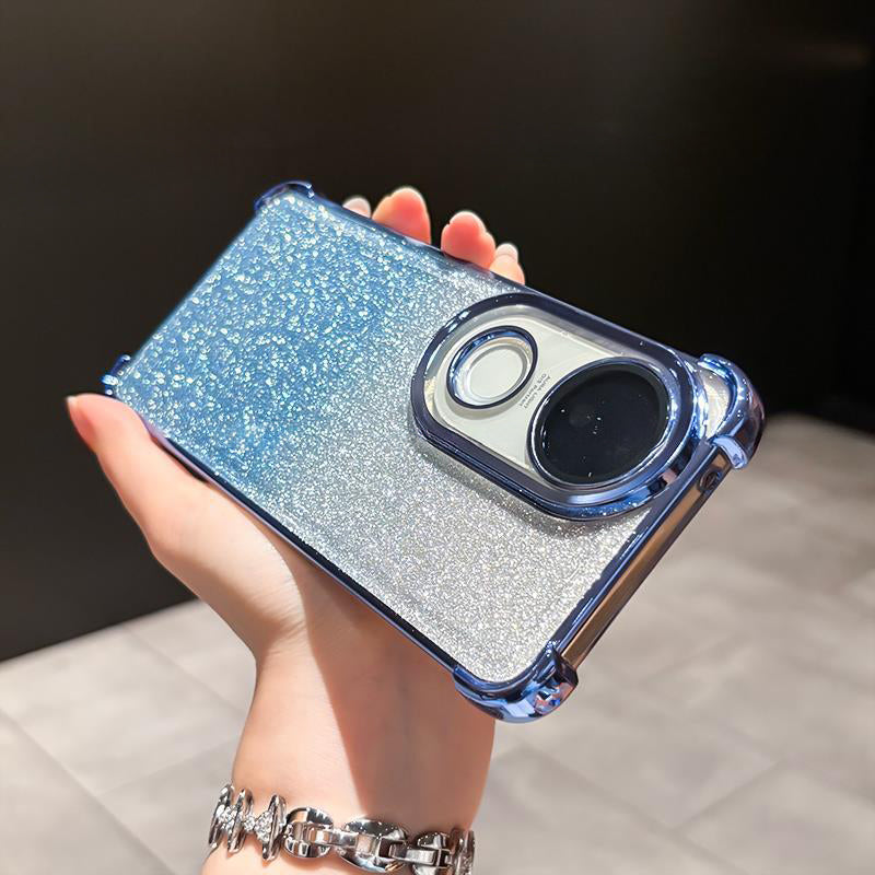 Vivo V50 5G Luxury Shimmer Shockproof Airbag Case