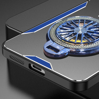 Vivo V50 5G Metal Wheel Back Case