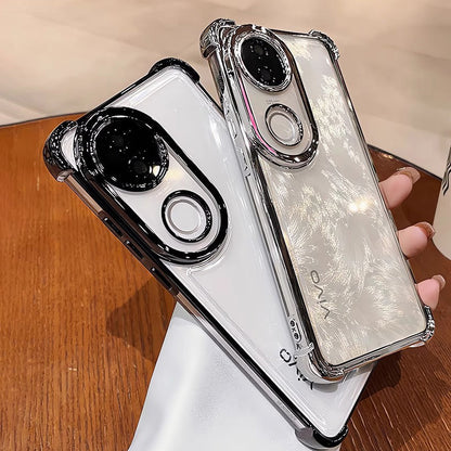 Vivo V50 5G Transparent Shockproof Case With Airbag Corners