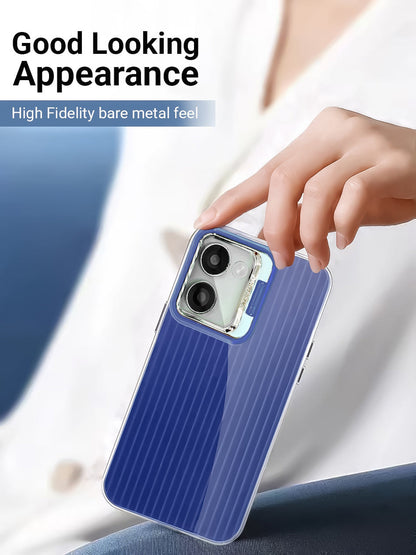 Vivo Y200 Pro 5G Luxury Dual Layer Hybrid Camera Ring Stand Case