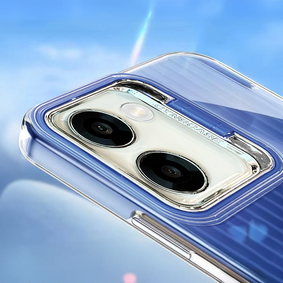 Vivo Y200 Pro 5G Luxury Dual Layer Hybrid Camera Ring Stand Case