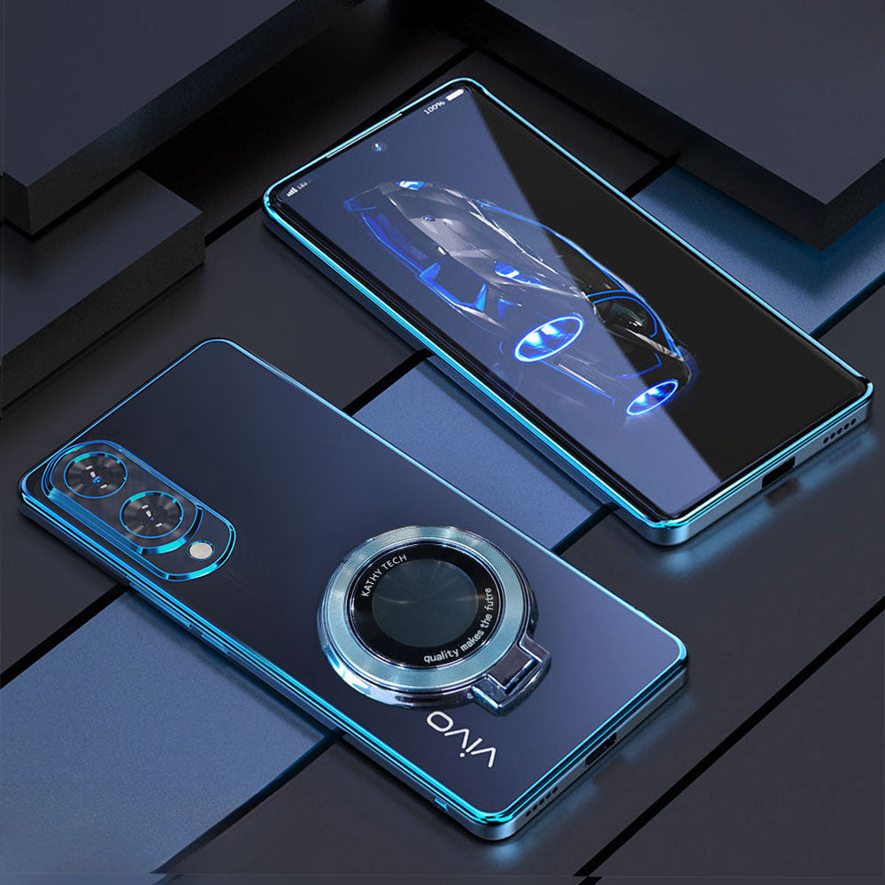Vivo Y28 5G Magnifier Electroplating Case