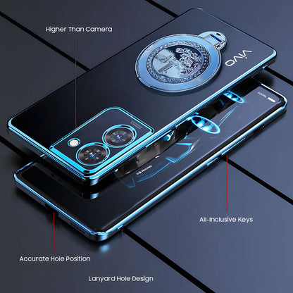 Vivo Y28s 5G Electroplating Billion Wheel Case