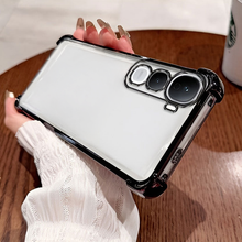Vivo Y400 Pro 5G Transparent Shockproof Case With Airbag Corners