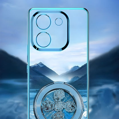 Vivo T3 Pro 5G Electroplating Reflective Fidget Rotating Back Case