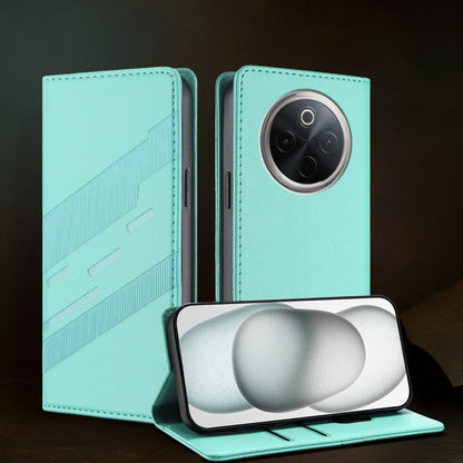 Multi-functional PU leather case for Vivo T4 5G with card slots