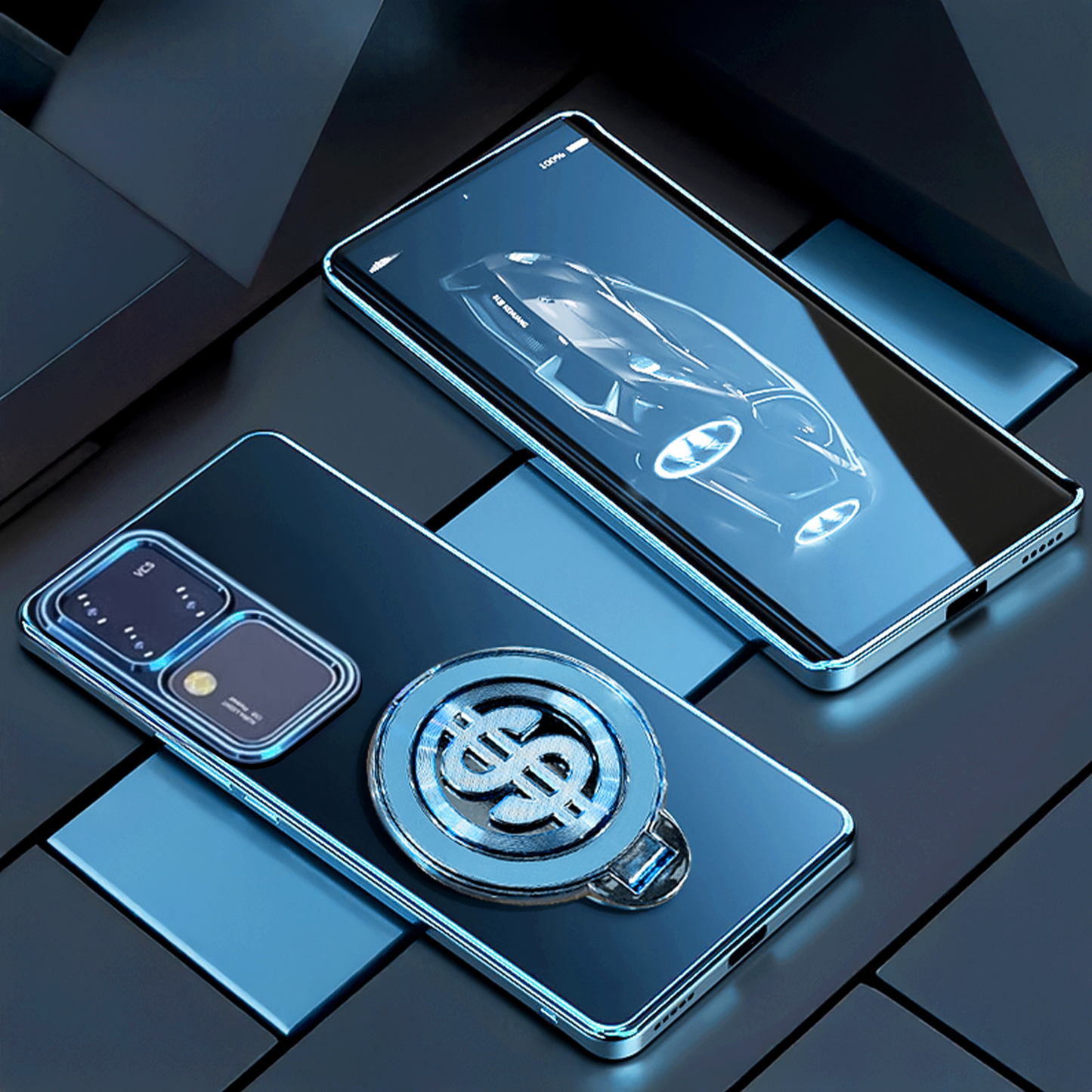 Vivo V30 Pro 5G Electroplating Dollar Case