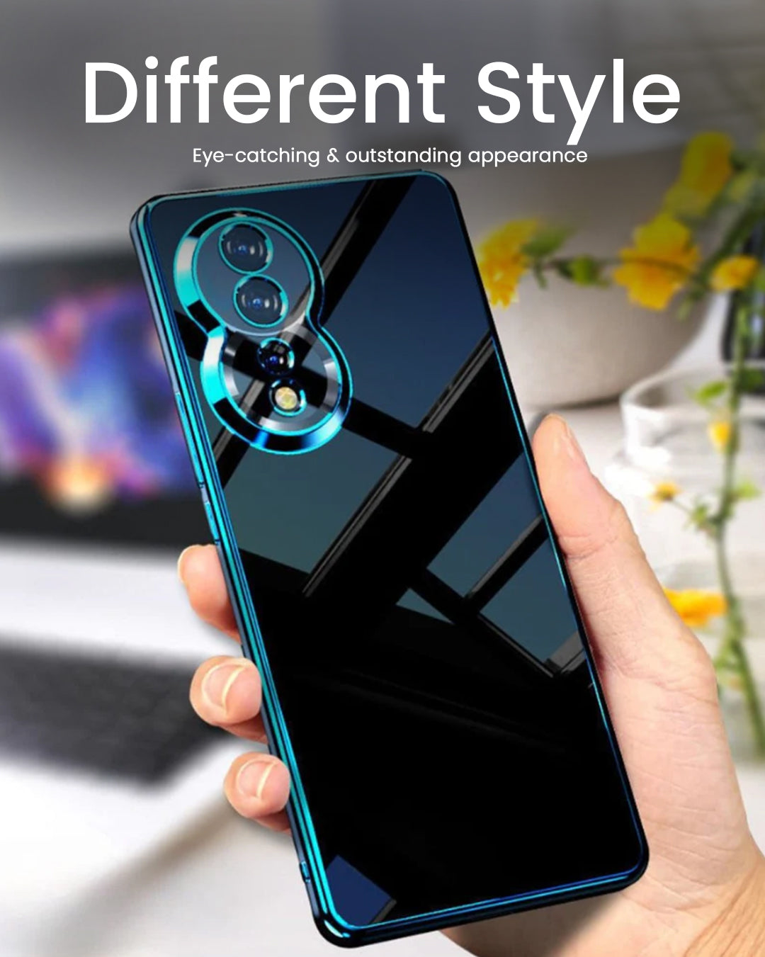 glossy Vivo V40 5G case