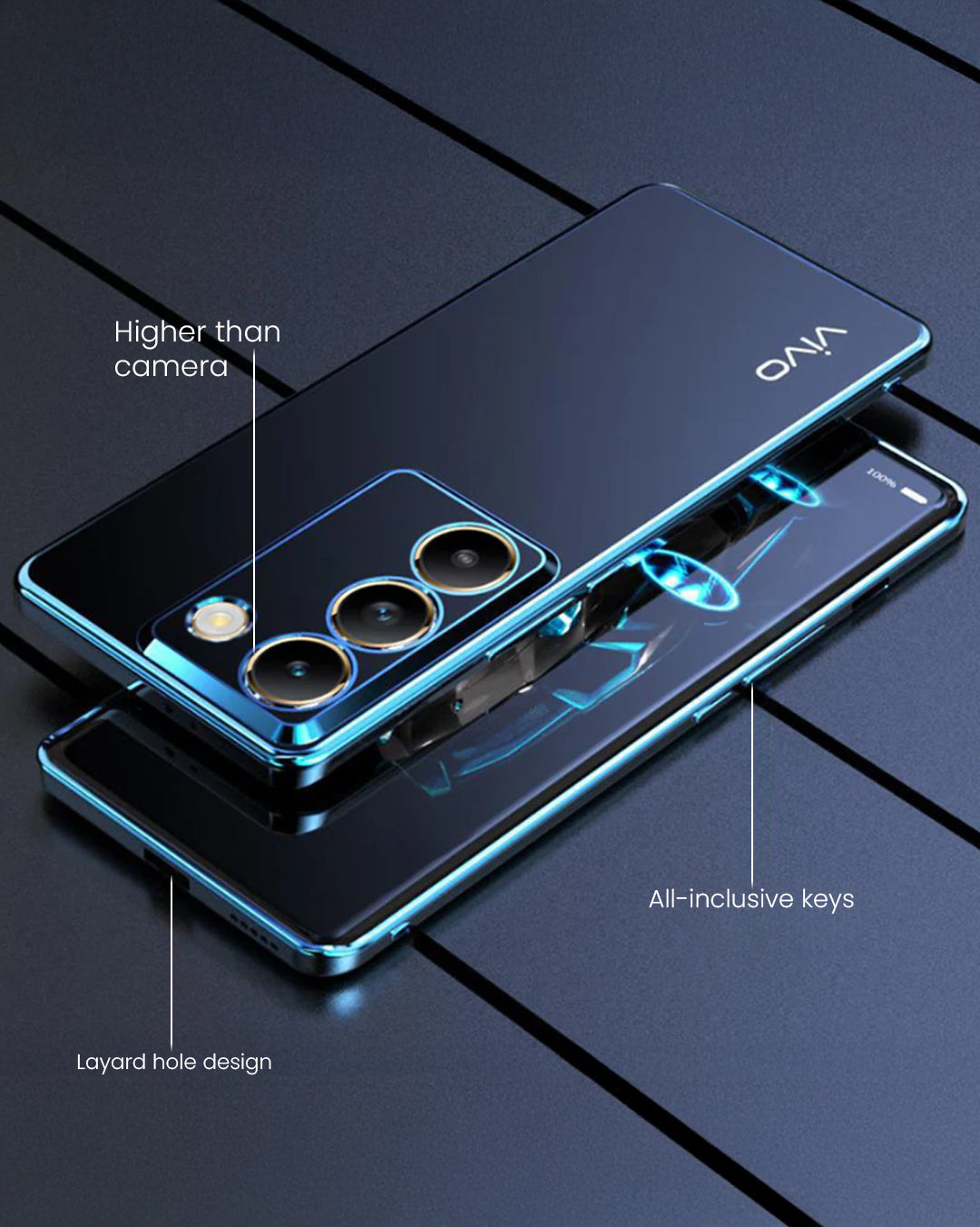 Vivo Y200e 5G Electroplating Luxurious Case