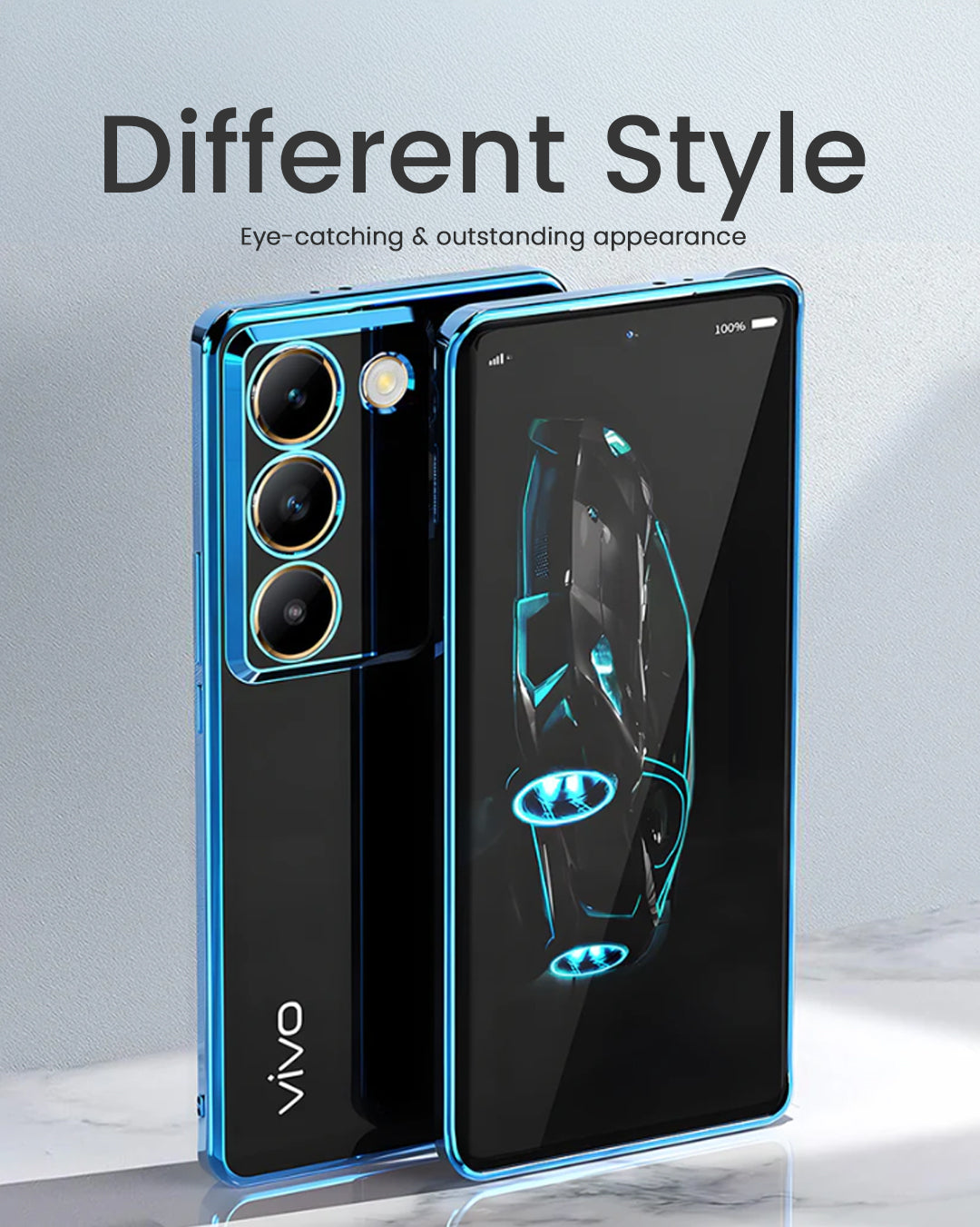 Vivo Y200e 5G Electroplating Luxurious Case