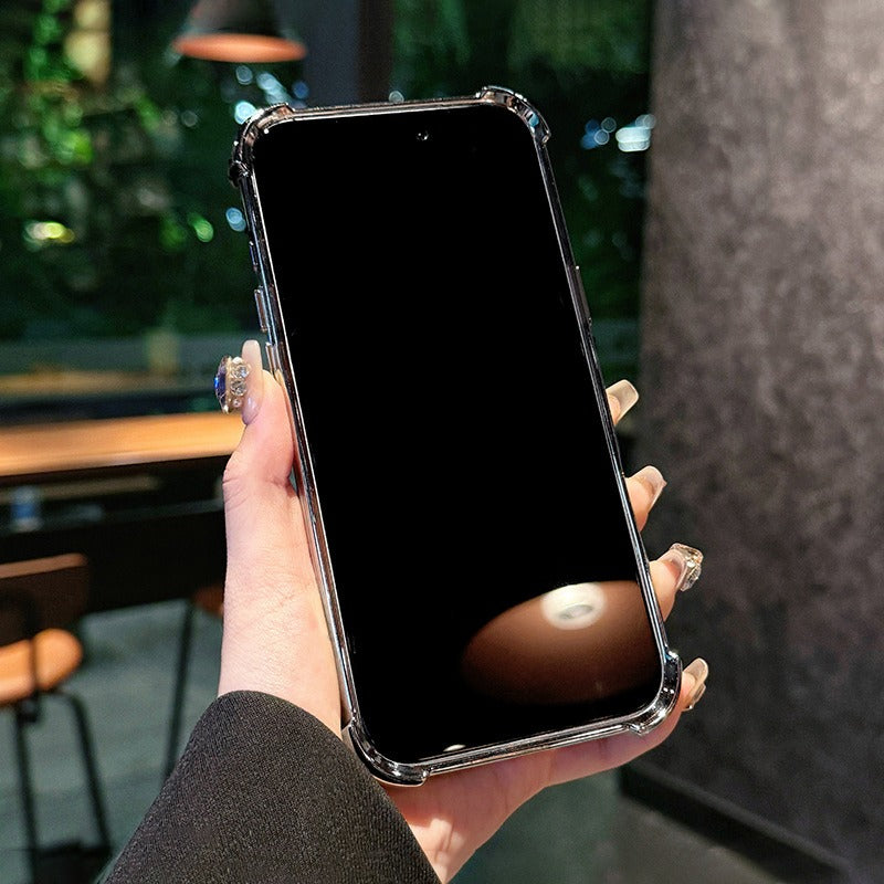 Motorola Edge 50 Pro 5G Luxury Shimmer Shockproof Airbag Case