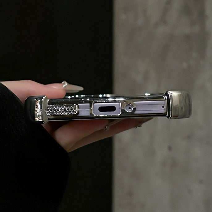 Motorola Edge 60 Pro 5G Luxury Shimmer Shockproof Airbag Case