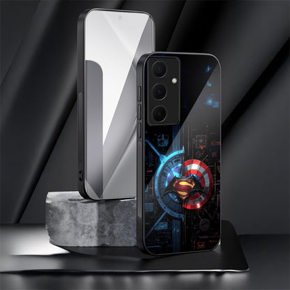 Samsung Galaxy A56 Premium Acrylic Shockproof Glass Back Case (Super Shield)