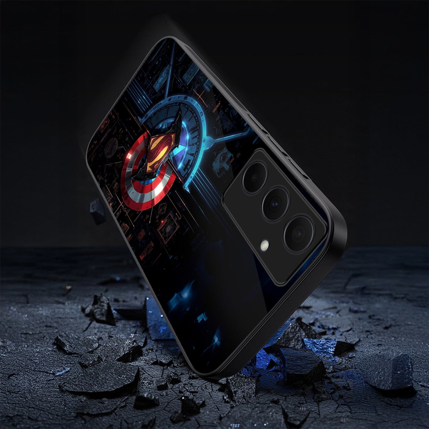 Samsung Galaxy A36 Premium Acrylic Shockproof Glass Back Case (Super Shield)