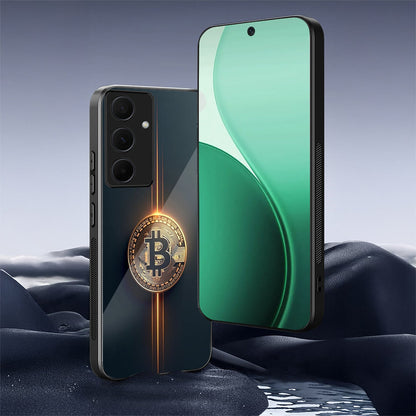 Samsung Galaxy A56 Premium Acrylic Shockproof Glass Back Case (Crypto Luxe)