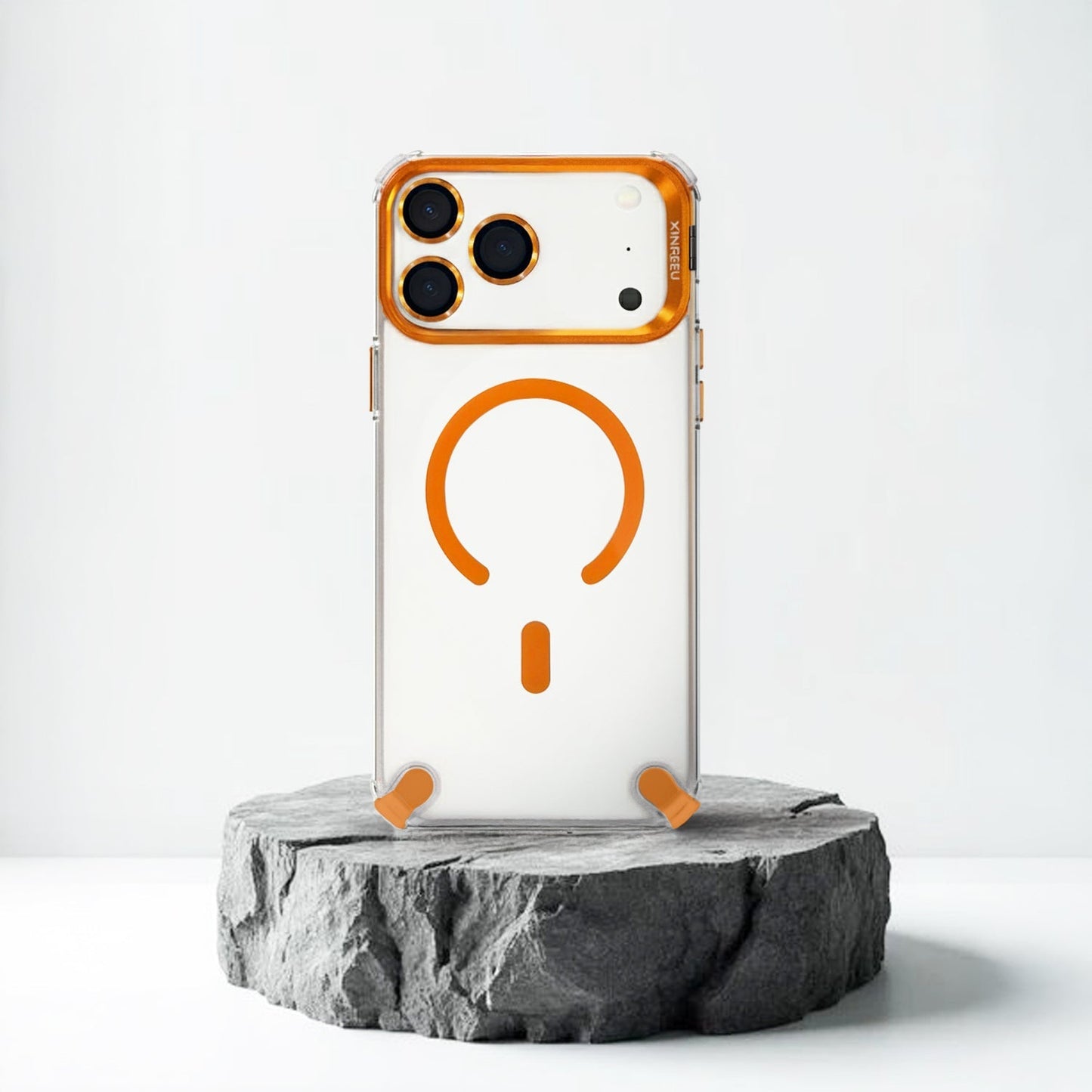 iPhone 17 Pro & 17 Pro Max Four Corner Impact Proof Transparent Magsafe Case