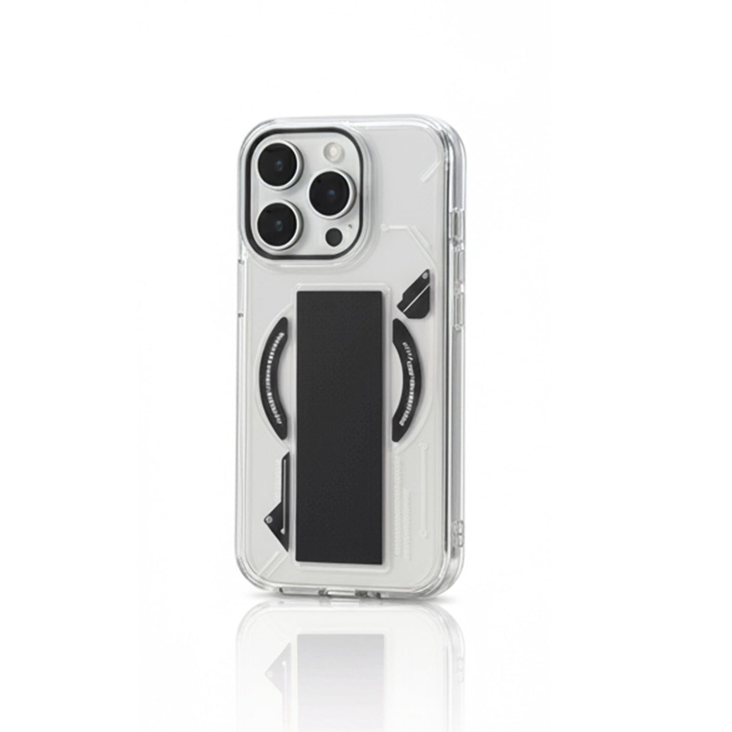 iPhone 16 Pro & 16 Pro Max Exquisite Stripe Stand Magsafe Case