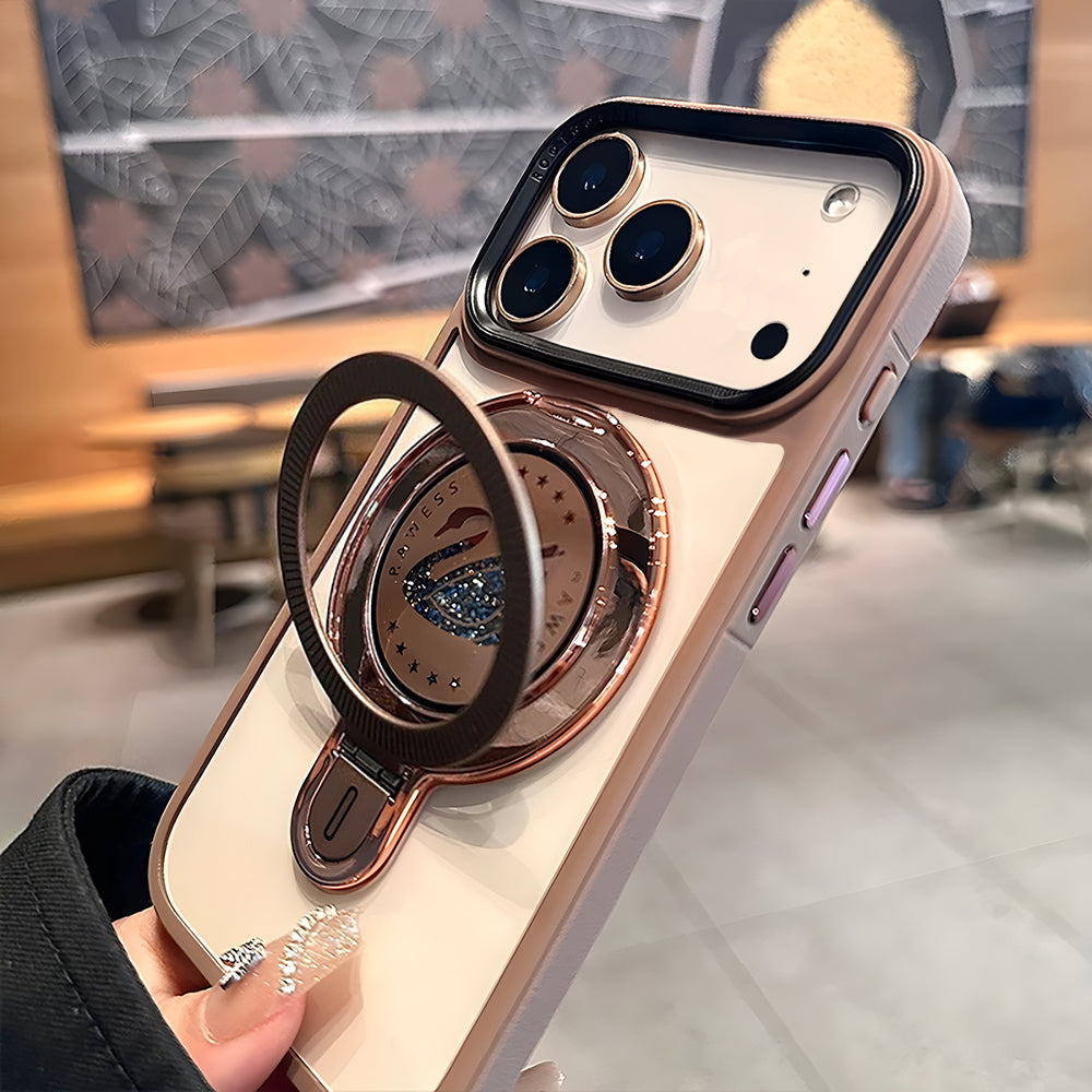 iPhone 17 Pro & 17 Pro Max Luxury Duck Ring Stand Shockproof Magnetic Magsafe Case