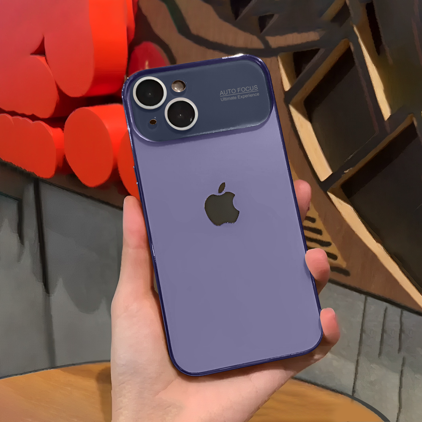 iPhone 13 Series 5G Premium AutoFocus Chromatic Lens Shield Phone Case