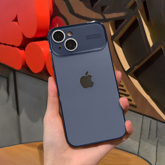 iPhone 15 Series 5G Premium AutoFocus Chromatic Lens Shield Phone Case