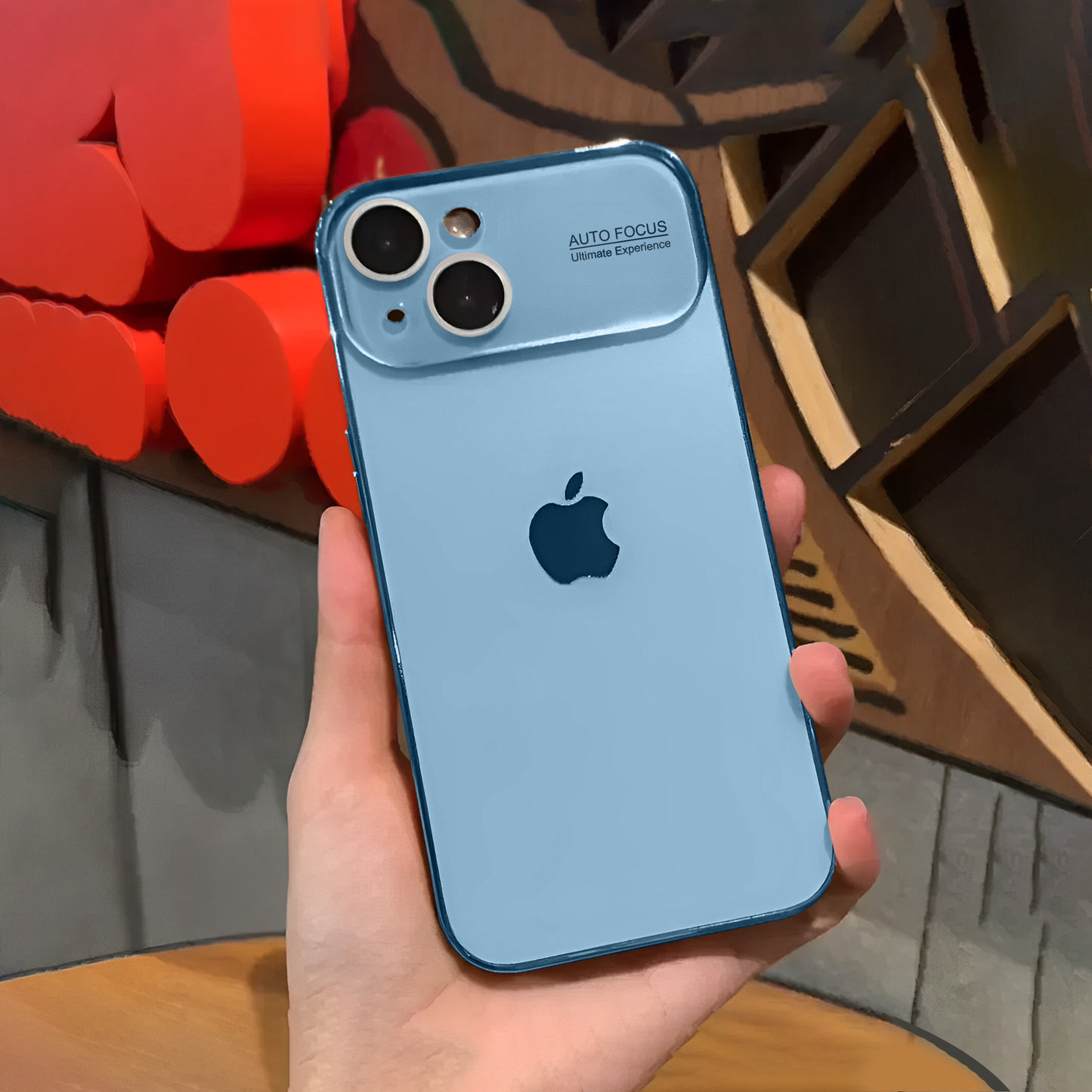 iPhone 13 Series 5G Premium AutoFocus Chromatic Lens Shield Phone Case