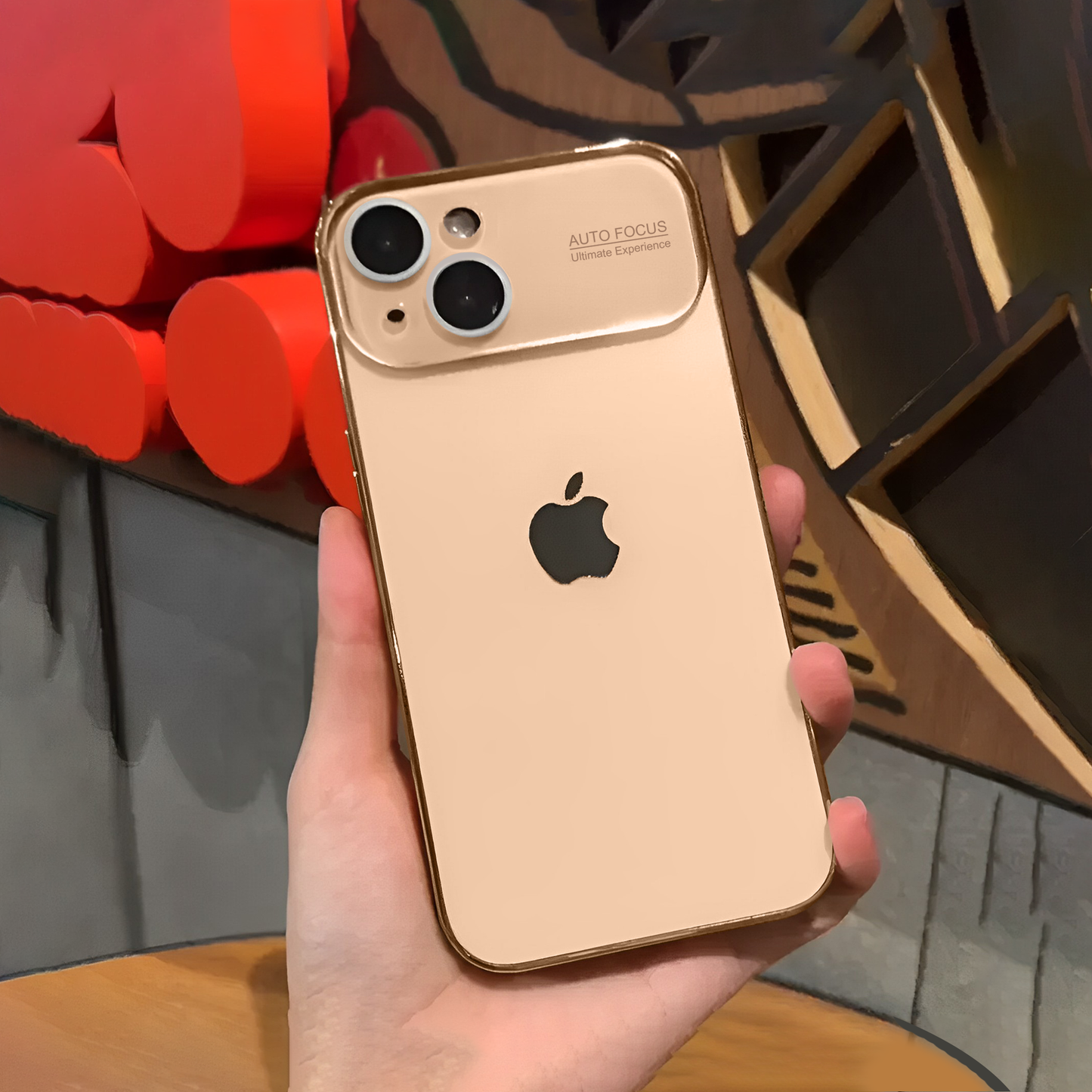 iPhone 13 Series 5G Premium AutoFocus Chromatic Lens Shield Phone Case