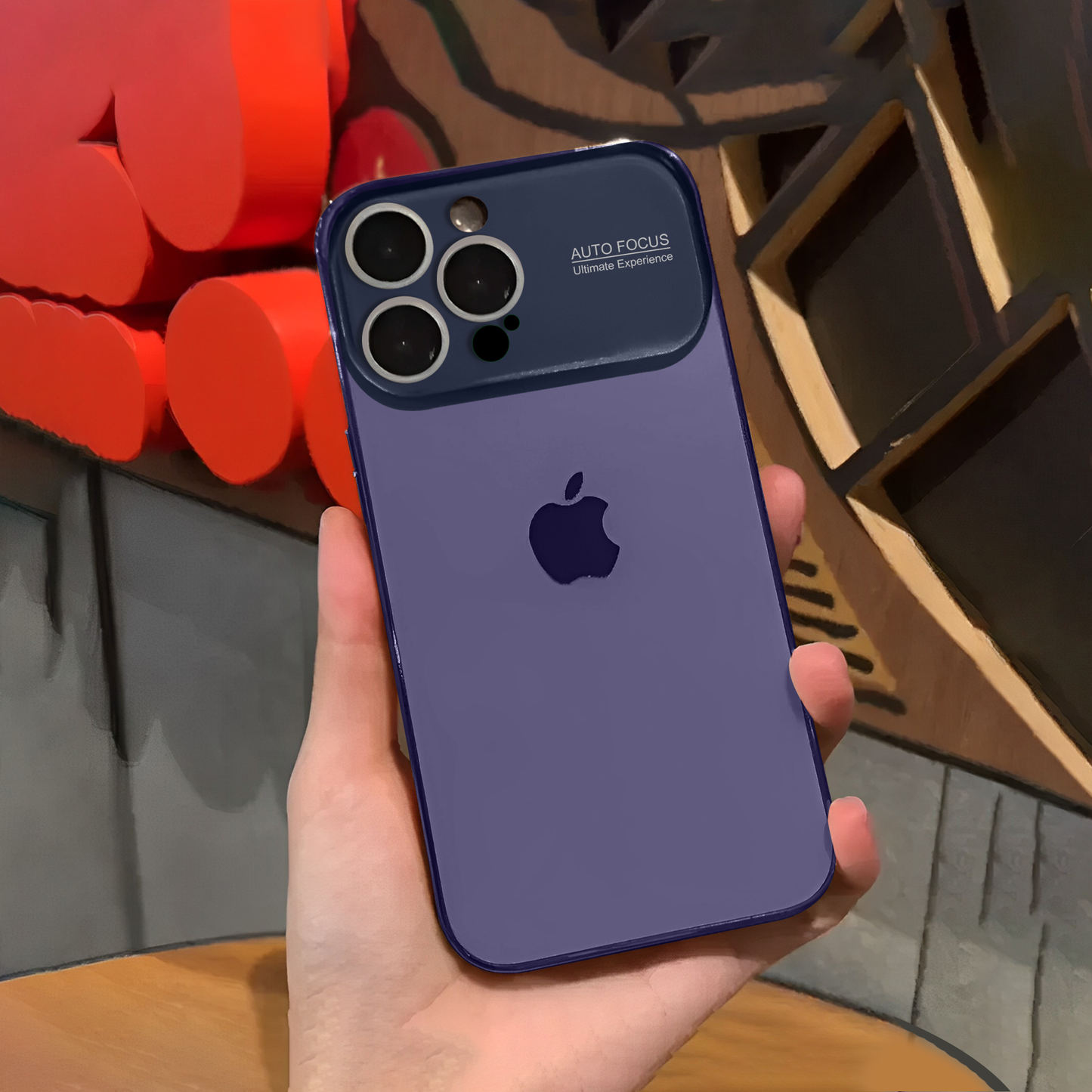 iPhone 13 Series 5G Premium AutoFocus Chromatic Lens Shield Phone Case