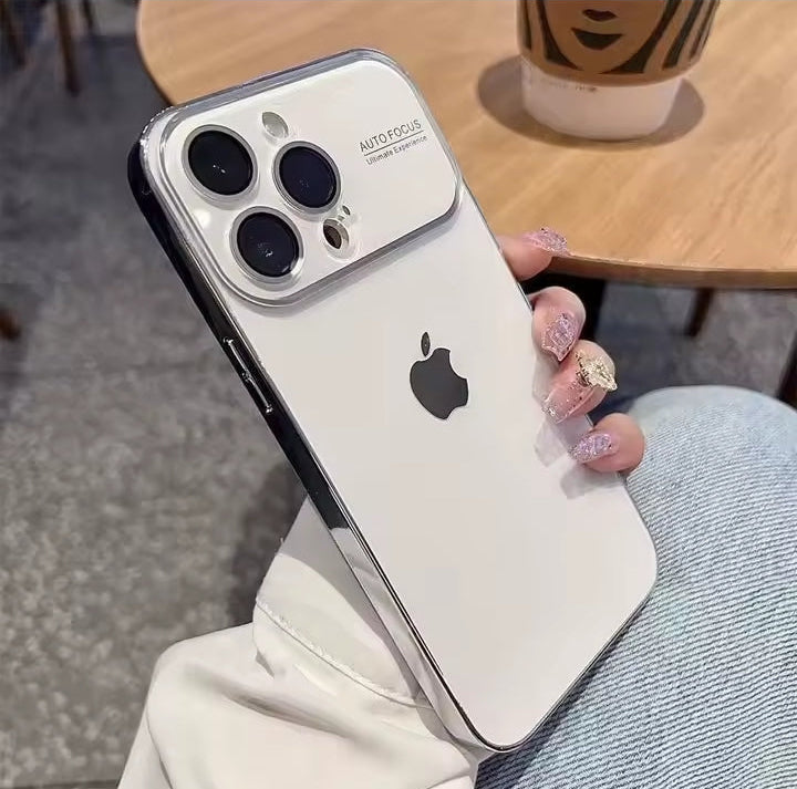iPhone 15 Series 5G Premium AutoFocus Chromatic Lens Shield Phone Case