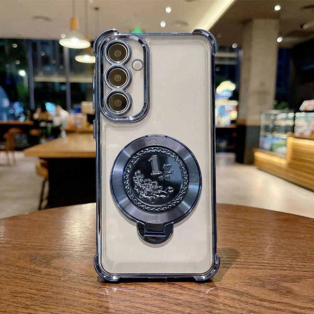 Samsung Galaxy A16 5G Premium Billion Wheel Rotating Shockproof Airbags Case